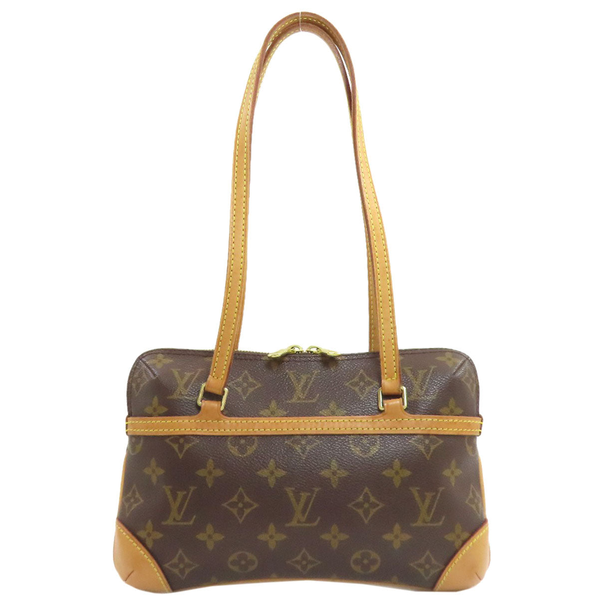 LOUIS VUITTON M51143 Mini Kusan Handbag Monogram canvas Ladies [Used]