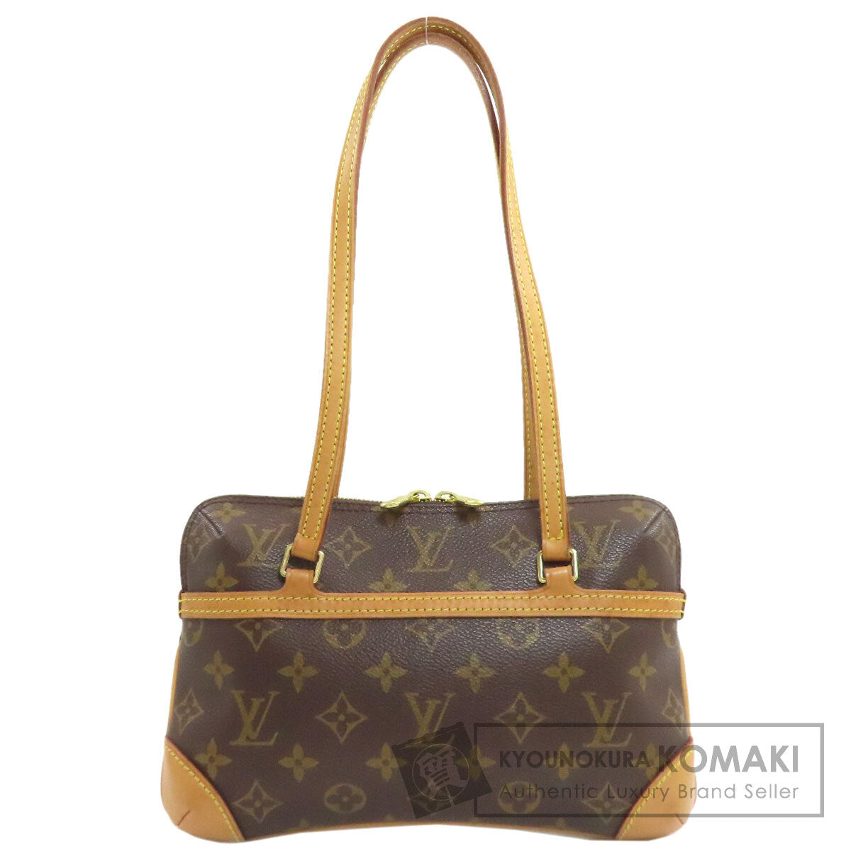 LOUIS VUITTON M51143 Mini Kusan Handbag Monogram canvas Ladies [Used]
