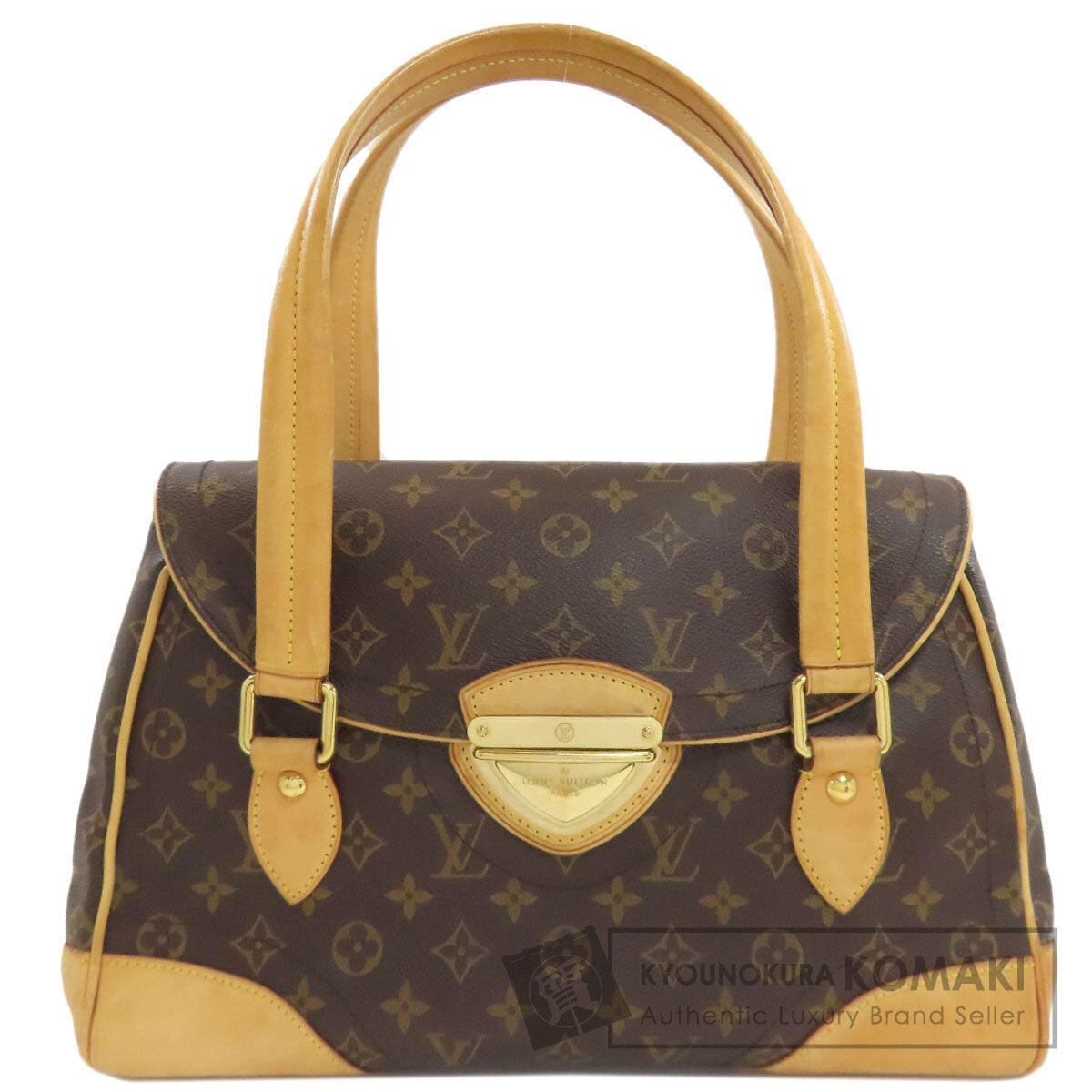 LOUIS VUITTON M40120 Hibari GM Tote Bag Monogram canvas Ladies [Used]