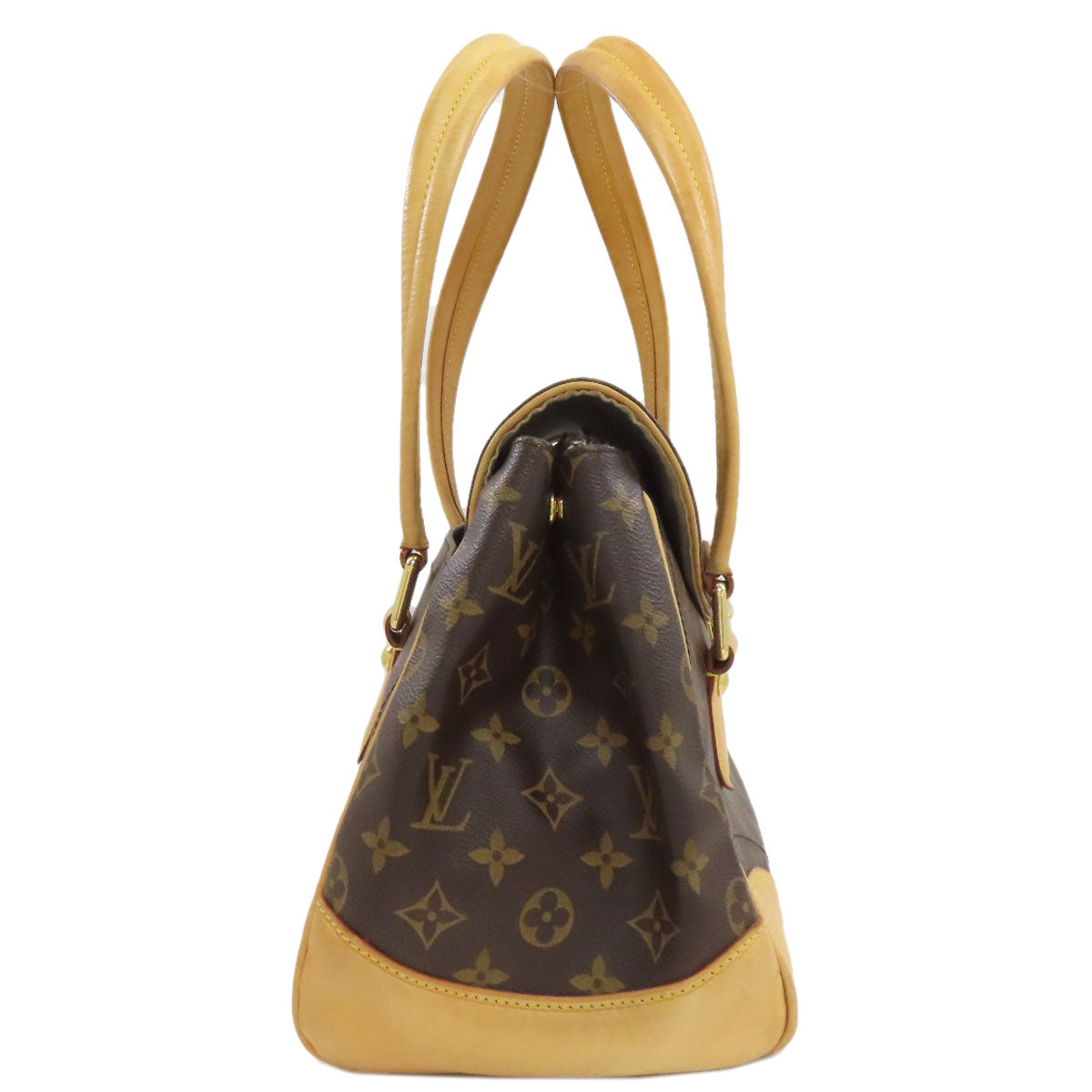 LOUIS VUITTON M40120 Hibari GM Tote Bag Monogram canvas Ladies [Used]