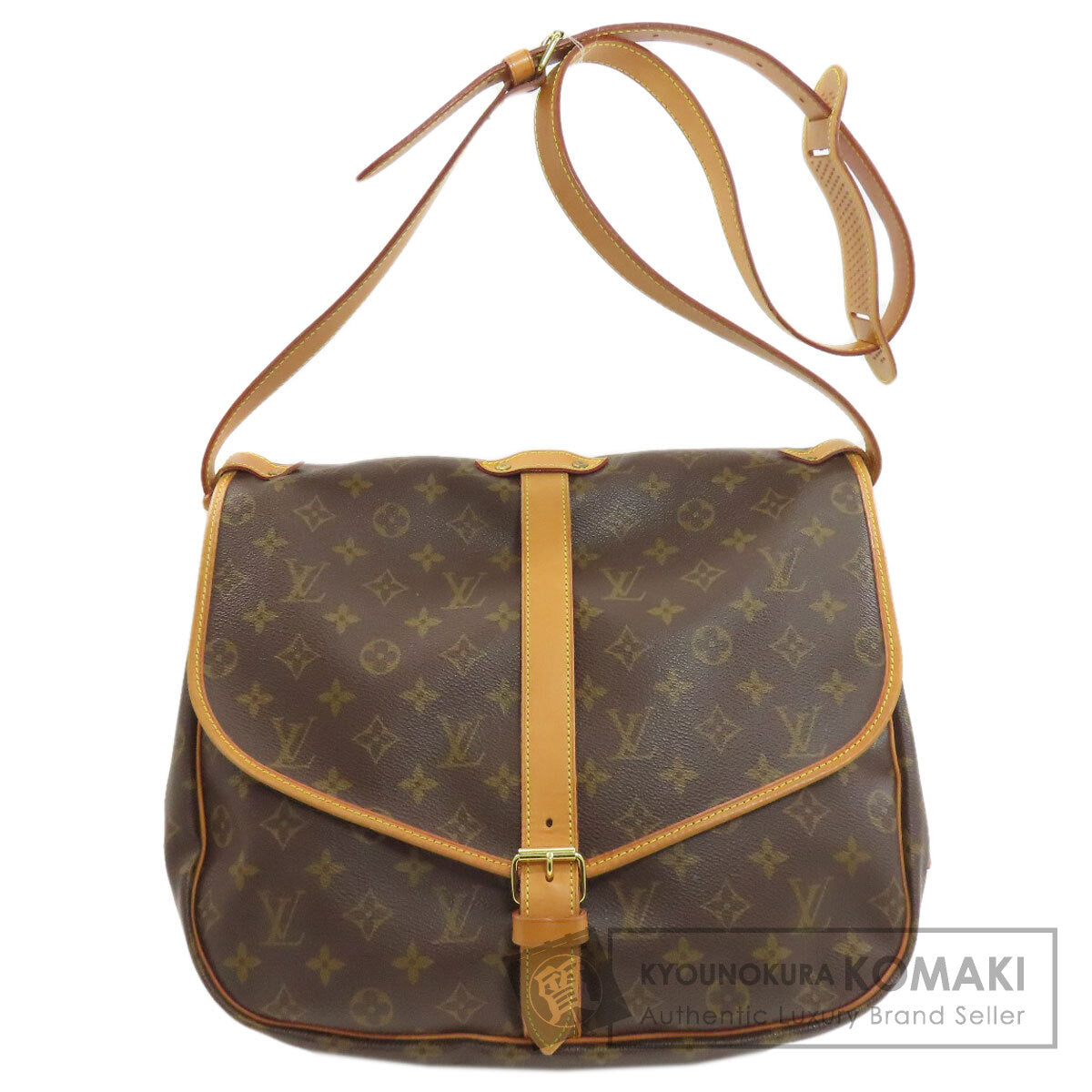LOUIS VUITTON M42254 Samuel 35 Shoulder Bag Monogram canvas Ladies [Used]
