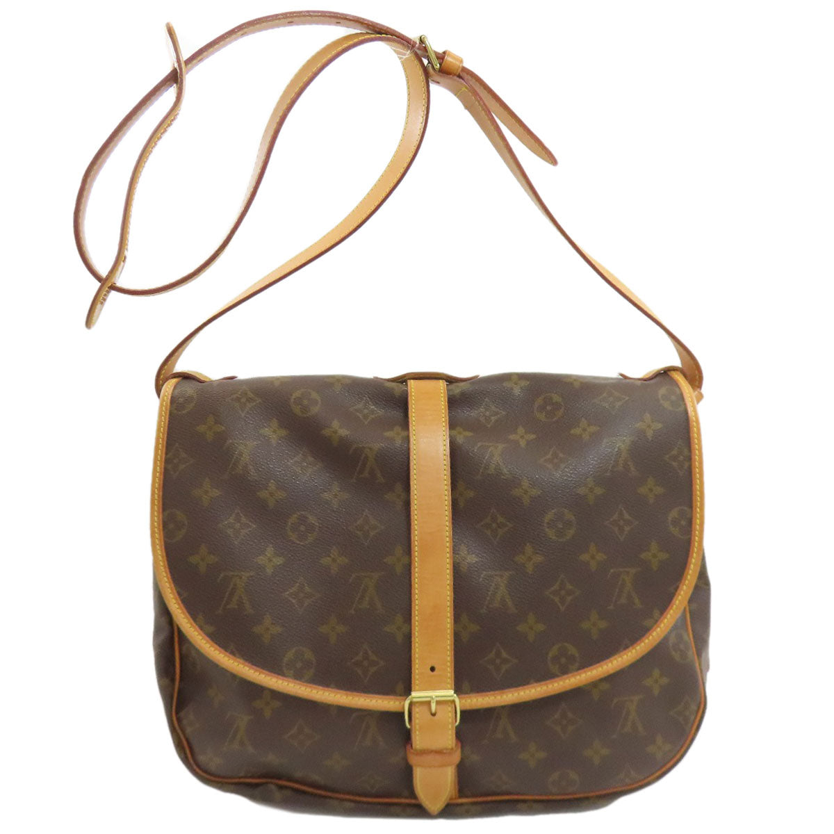 LOUIS VUITTON M42254 Samuel 35 Shoulder Bag Monogram canvas Ladies [Used]