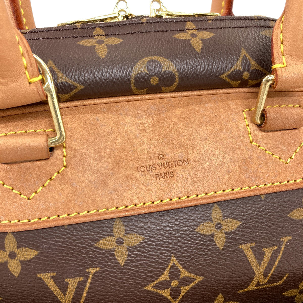 LOUIS VUITTON M47270 Deauville Handbag Monogram canvas Ladies [Used]