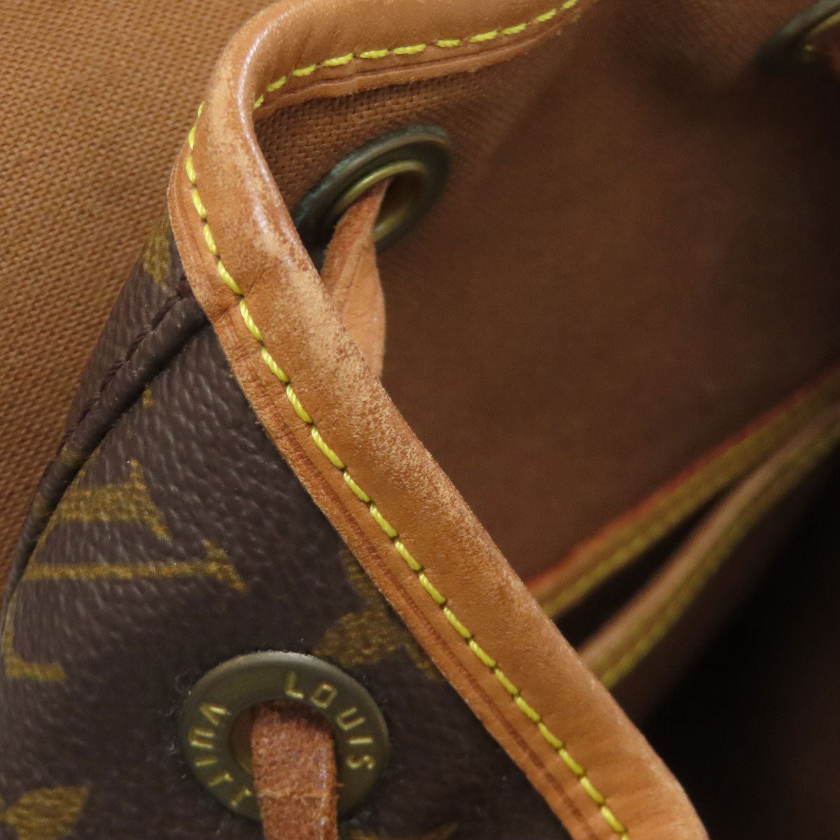 LOUIS VUITTON M51136 MontsourisMM Backpack Â· Daypack Monogram canvas Ladies [Used]
