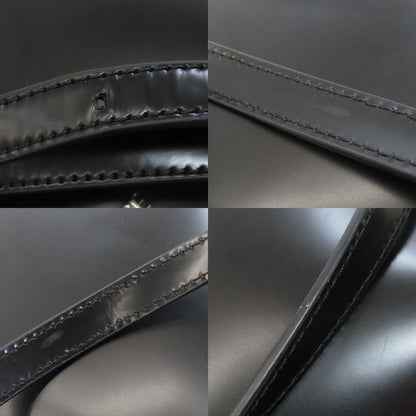 VERSACE logo Shoulder Bag Leather Ladies [Used]