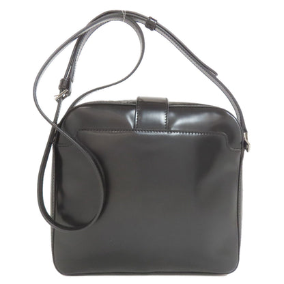VERSACE logo Shoulder Bag Leather Ladies [Used]