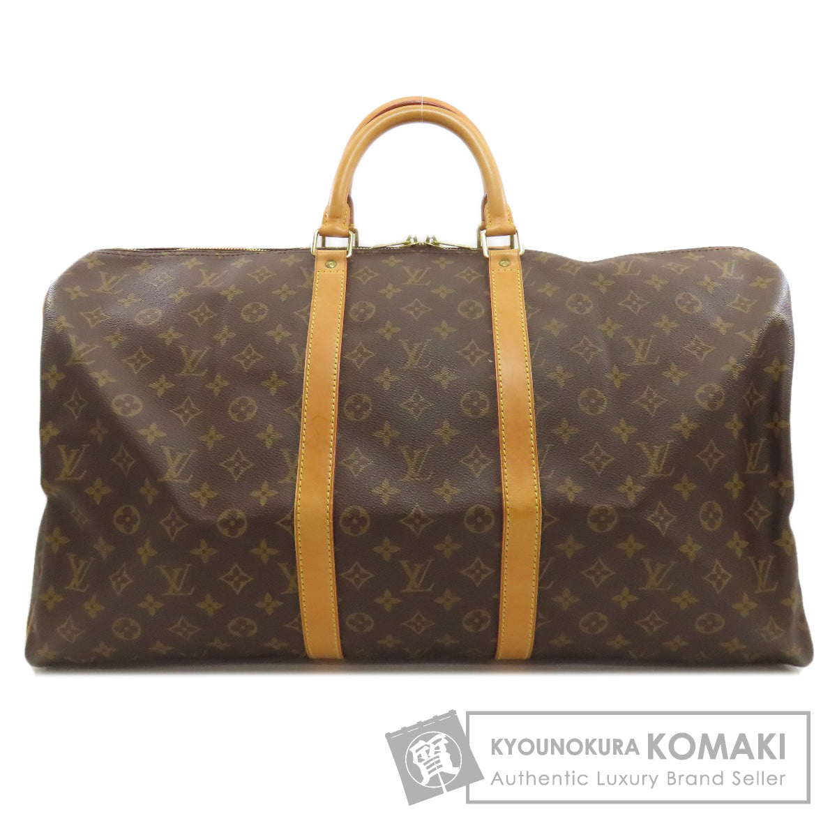 ルイヴィトン M41424 キーポル55 ボストンバッグ モノグラムキャンバス レディース 【中古】【LOUIS VUITTON】