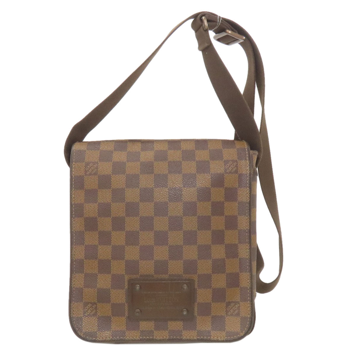 ルイヴィトン N51210 ブルックリンPM ショルダーバッグ ダミエキャンバス レディース 【中古】【LOUIS VUITTON】