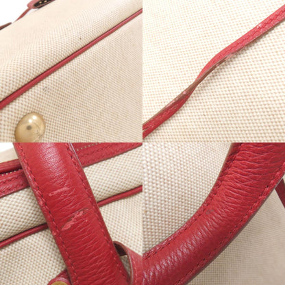 エルメス ヴィクトリア50 ゴールド金具 ボストンバッグ トリヨン/トワルアッシュ レディース 【中古】【HERMES】