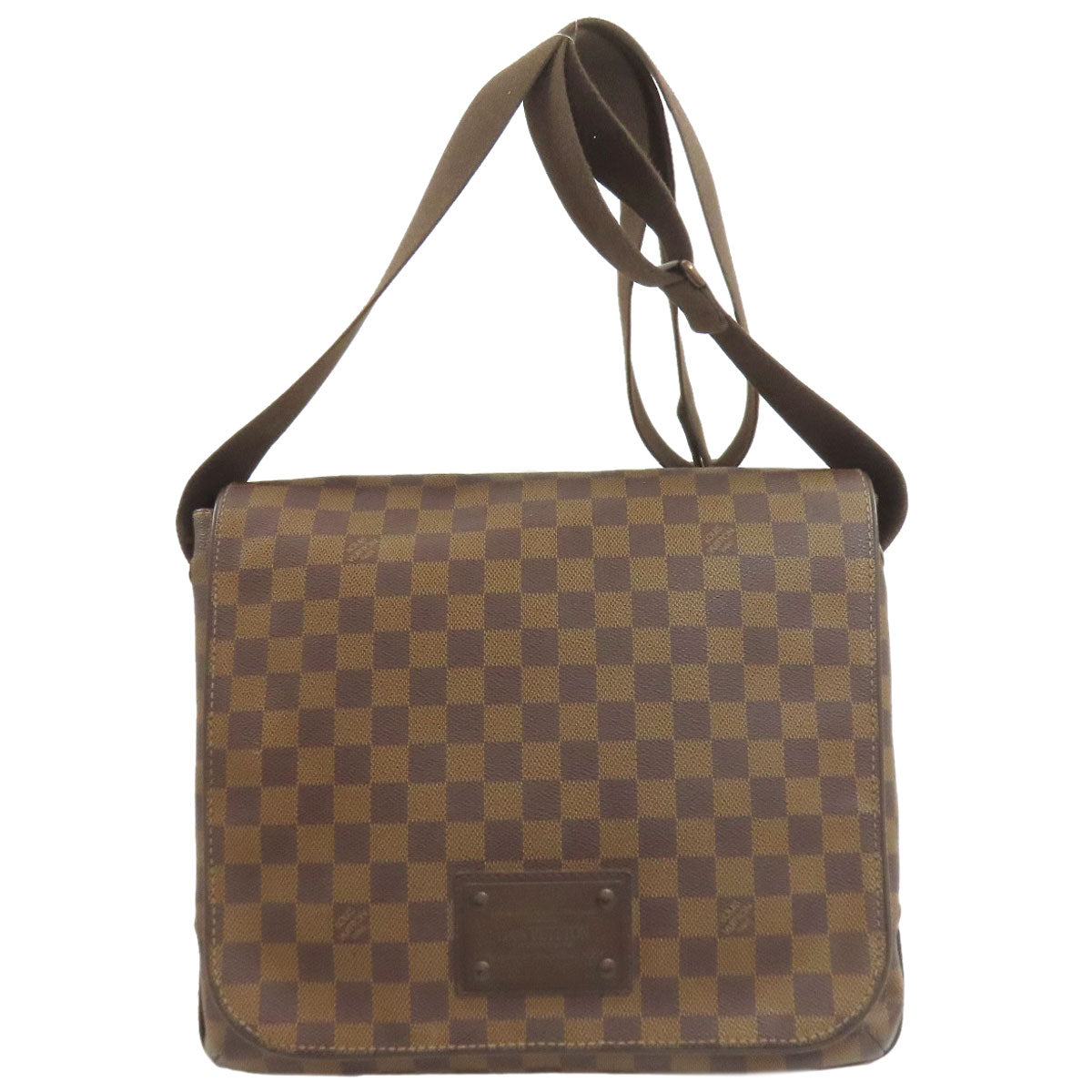 ルイヴィトン N51211 ブルックリンMM ショルダーバッグ ダミエキャンバス レディース 【中古】【LOUIS VUITTON】