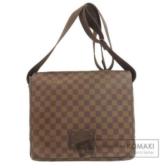 ルイヴィトン N51211 ブルックリンMM ショルダーバッグ ダミエキャンバス レディース 【中古】【LOUIS VUITTON】