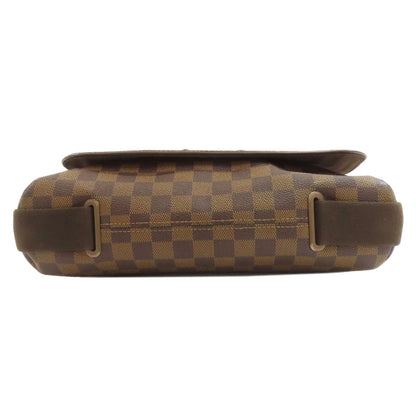 ルイヴィトン N51211 ブルックリンMM ショルダーバッグ ダミエキャンバス レディース 【中古】【LOUIS VUITTON】