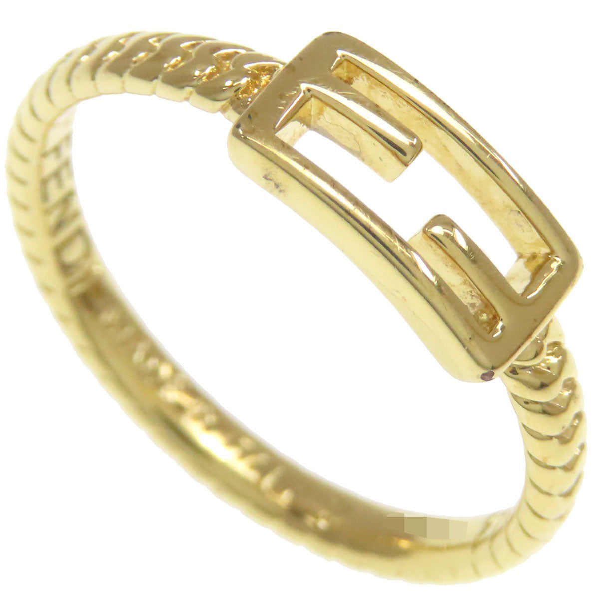 FENDI baguette Ring Metal Ladies [Used]