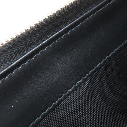 PRADA Triangle Long wallet (with coin pocket) Leather Ladies [Used]