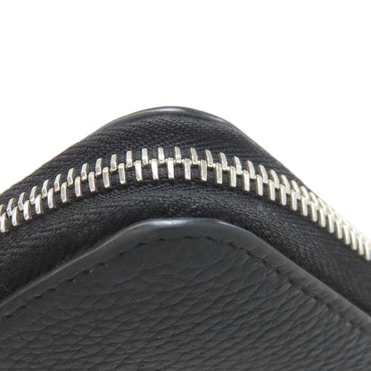 PRADA Triangle Long wallet (with coin pocket) Leather Ladies [Used]