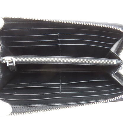 PRADA Triangle Long wallet (with coin pocket) Leather Ladies [Used]