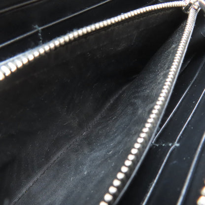 PRADA Triangle Long wallet (with coin pocket) Leather Ladies [Used]