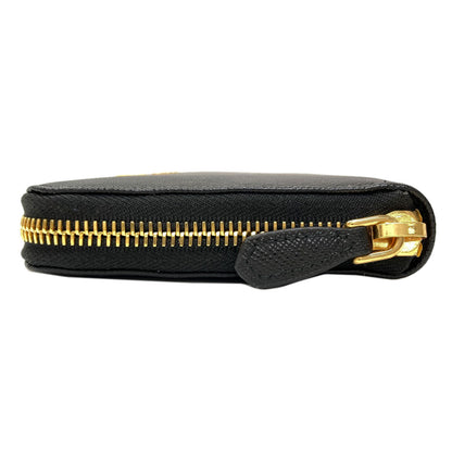 PRADA logo Long wallet (with coin pocket) Safiano Ladies [Used]