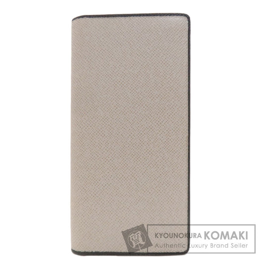LOUIS VUITTON Portefeiulle Â· Brother Long wallet (with coin pocket) Taiga Ladies [Used]