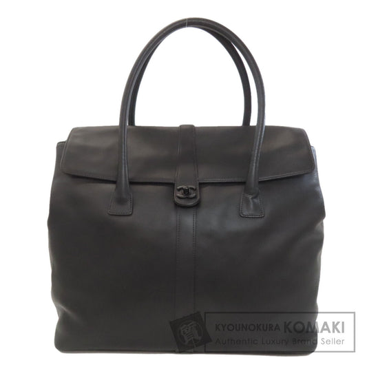 シャネル ココマーク トートバッグ カーフ レディース 【中古】【CHANEL】