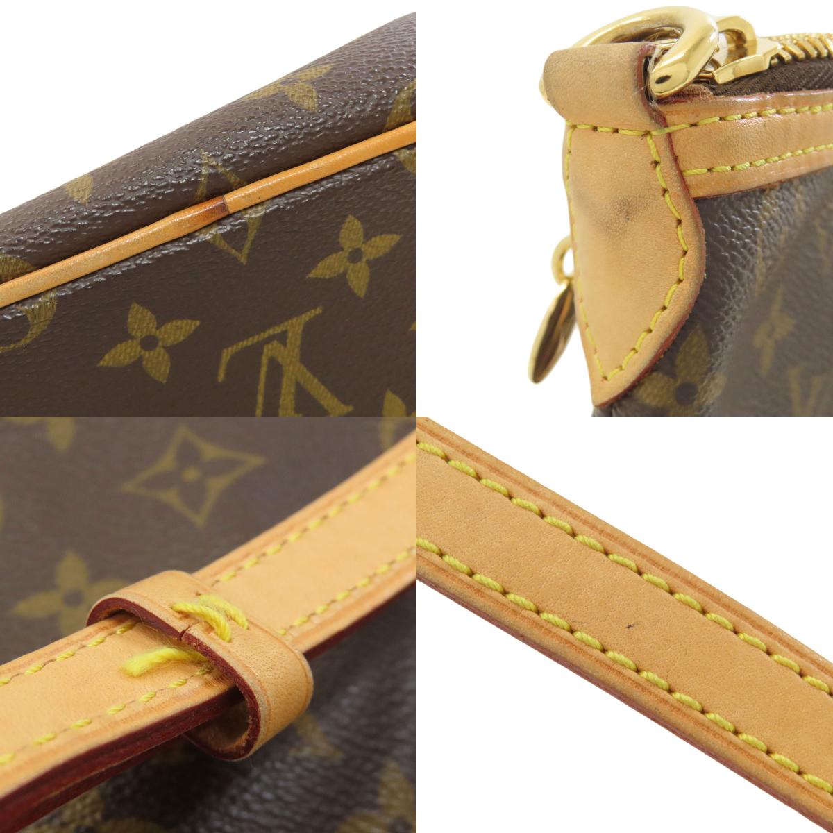 ルイヴィトン M40145 パレルモPM トートバッグ モノグラムキャンバス レディース 【中古】【LOUIS VUITTON】