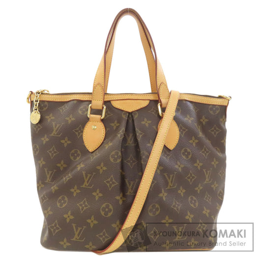 ルイヴィトン M40145 パレルモPM トートバッグ モノグラムキャンバス レディース 【中古】【LOUIS VUITTON】