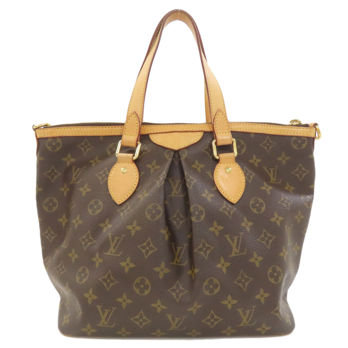 ルイヴィトン M40145 パレルモPM トートバッグ モノグラムキャンバス レディース 【中古】【LOUIS VUITTON】