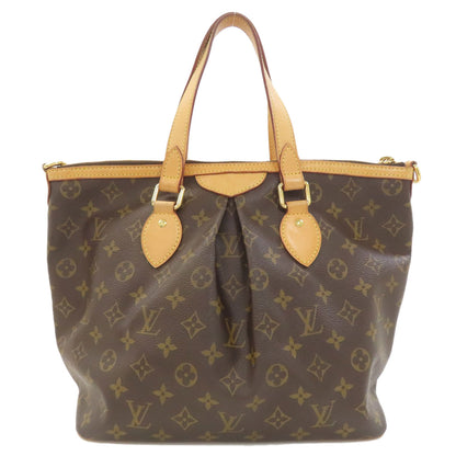 ルイヴィトン M40145 パレルモPM トートバッグ モノグラムキャンバス レディース 【中古】【LOUIS VUITTON】