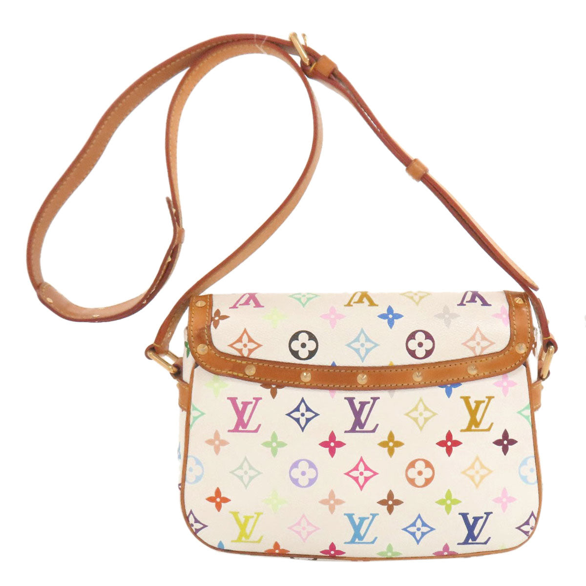 ルイヴィトン M92661 ソローニュ ショルダーバッグ モノグラムマルチカラーキャンバス レディース 【中古】【LOUIS VUITTON】
