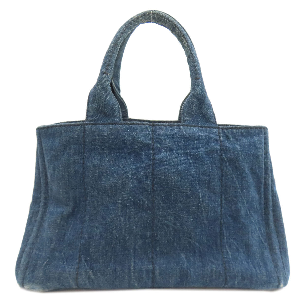 プラダ カナパ トートバッグ デニム レディース 【中古】【PRADA】