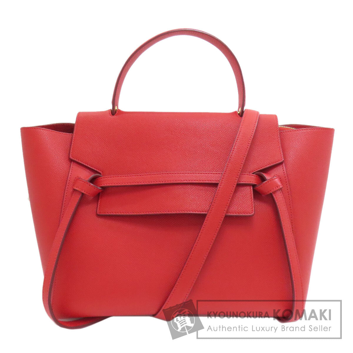 CELINE Belt bag 2WAY Handbag Calf Ladies [Used]