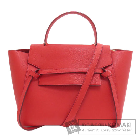 CELINE Belt bag 2WAY Handbag Calf Ladies [Used]