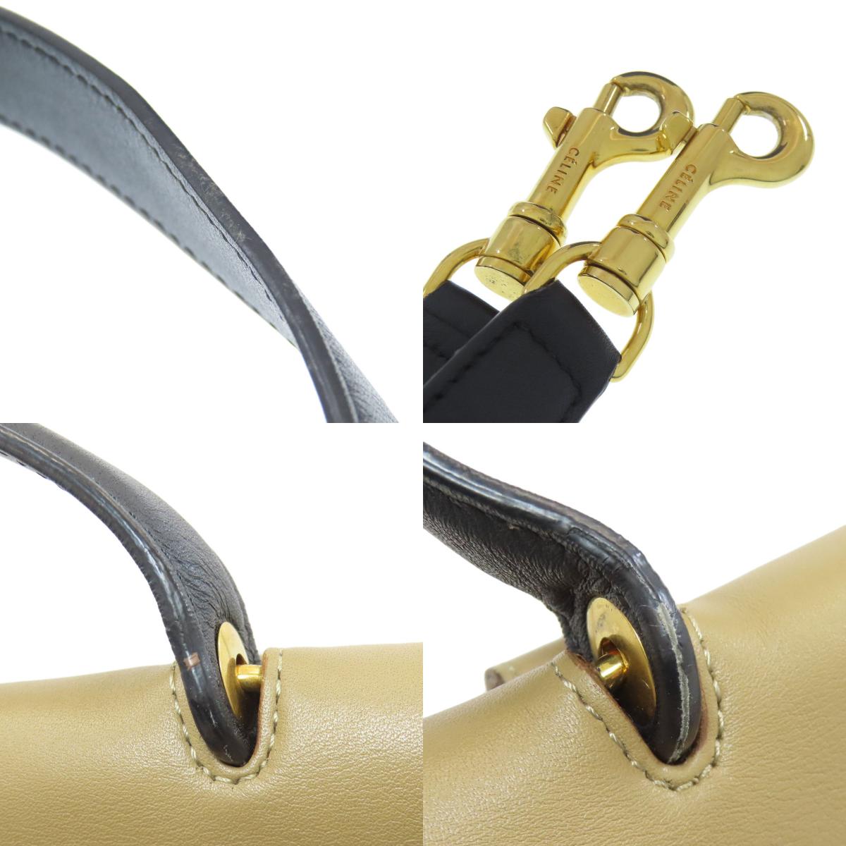 セリーヌ ベルトバッグ 2WAY ハンドバッグ カーフ レディース 【中古】【CELINE】