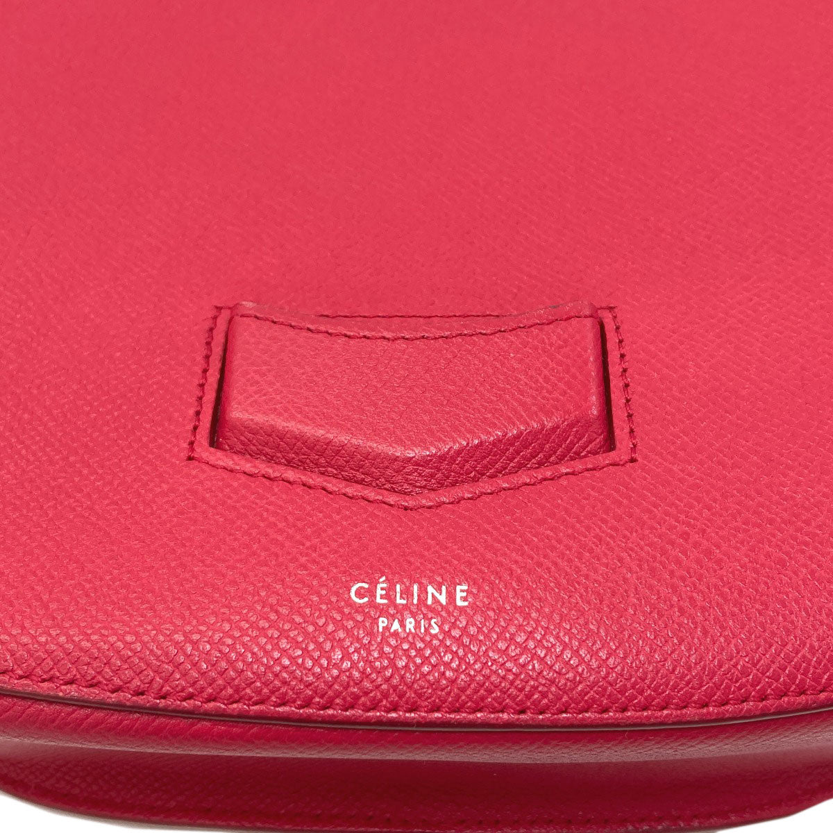 CELINE Trotter Shoulder Bag Leather Ladies [Used]