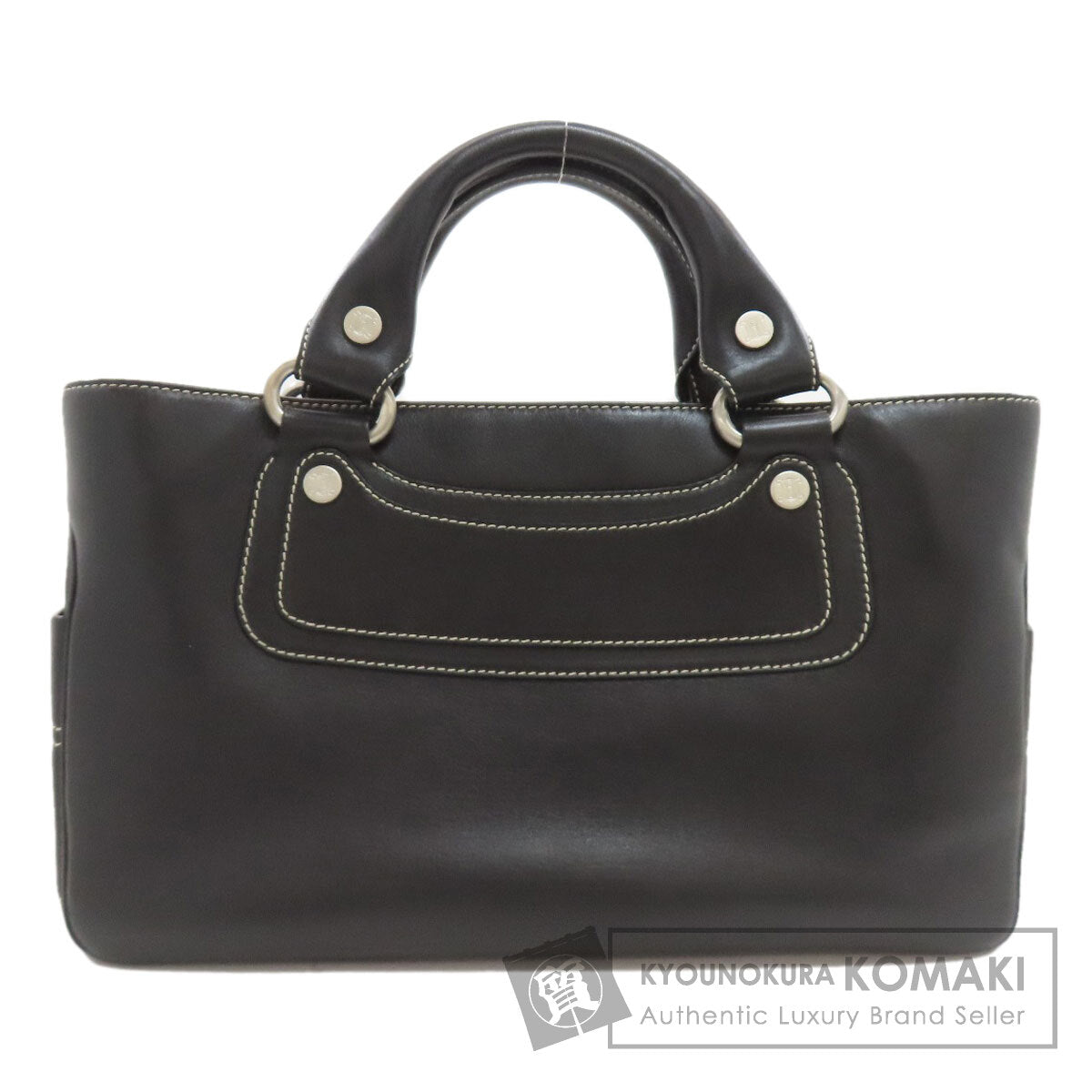 CELINE Boogie bag Handbag Leather Ladies [Used]