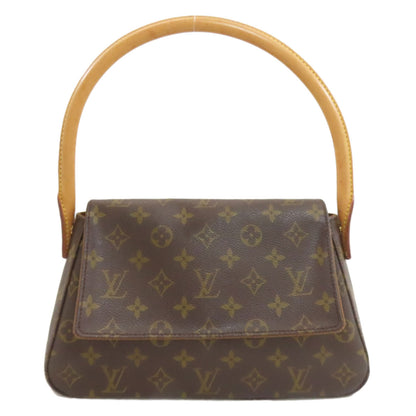 ルイヴィトン M51147 ミニルーピング ハンドバッグ モノグラムキャンバス レディース 【中古】【LOUIS VUITTON】