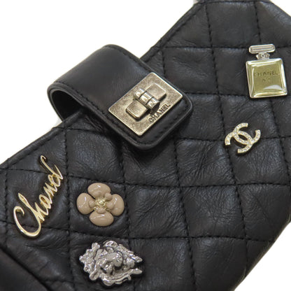CHANEL Mini ChainShoulder Matelasse SilverHardware Shoulder Bag Lambskin Ladies [Used]
