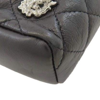CHANEL Mini ChainShoulder Matelasse SilverHardware Shoulder Bag Lambskin Ladies [Used]