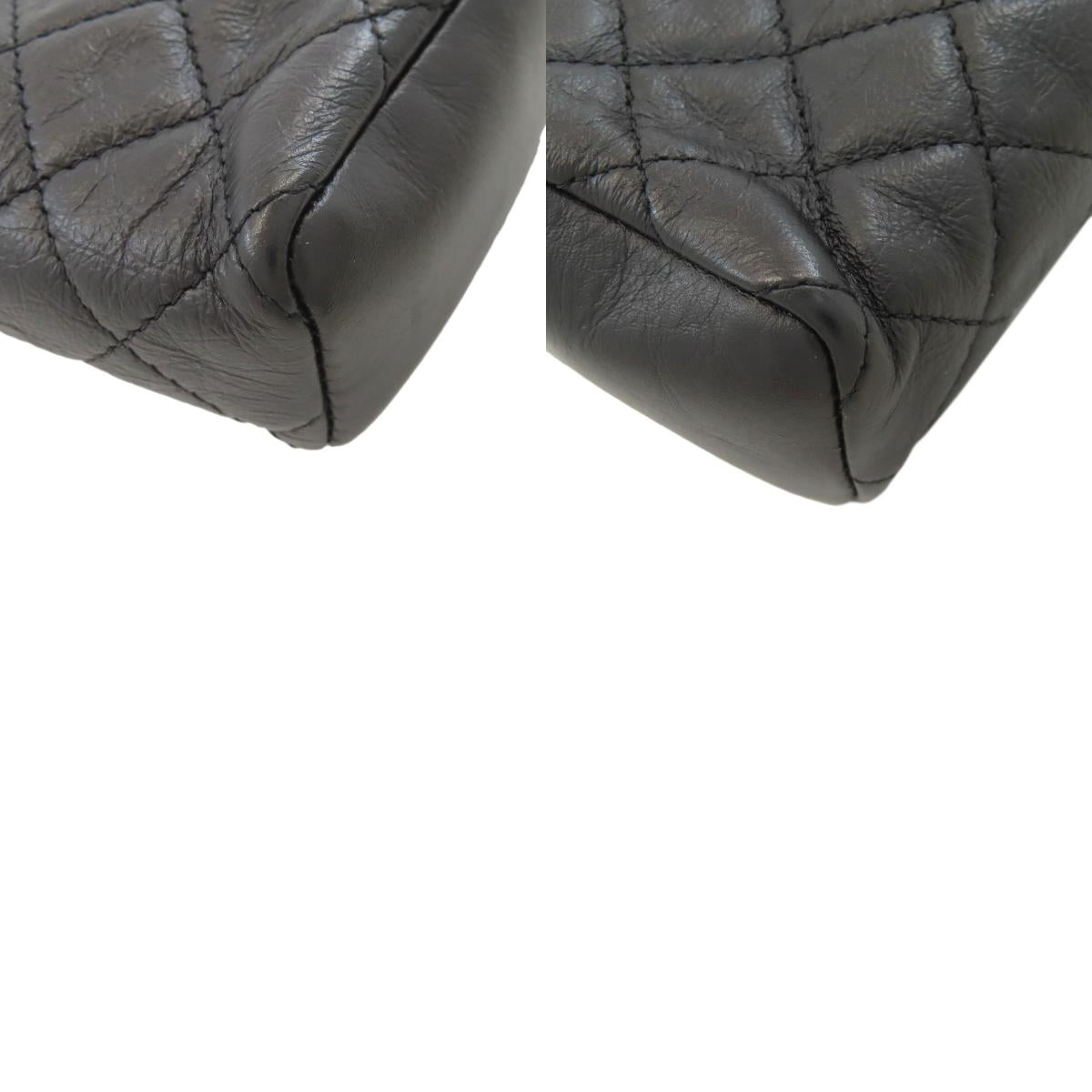 CHANEL Mini ChainShoulder Matelasse SilverHardware Shoulder Bag Lambskin Ladies [Used]
