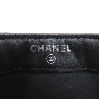 CHANEL Mini ChainShoulder Matelasse SilverHardware Shoulder Bag Lambskin Ladies [Used]