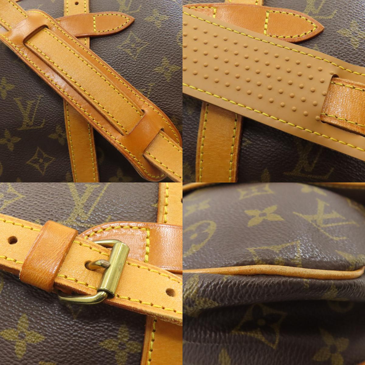 ルイヴィトン M40710 ソミュールMM ショルダーバッグ モノグラムキャンバス レディース 【中古】【LOUIS VUITTON】