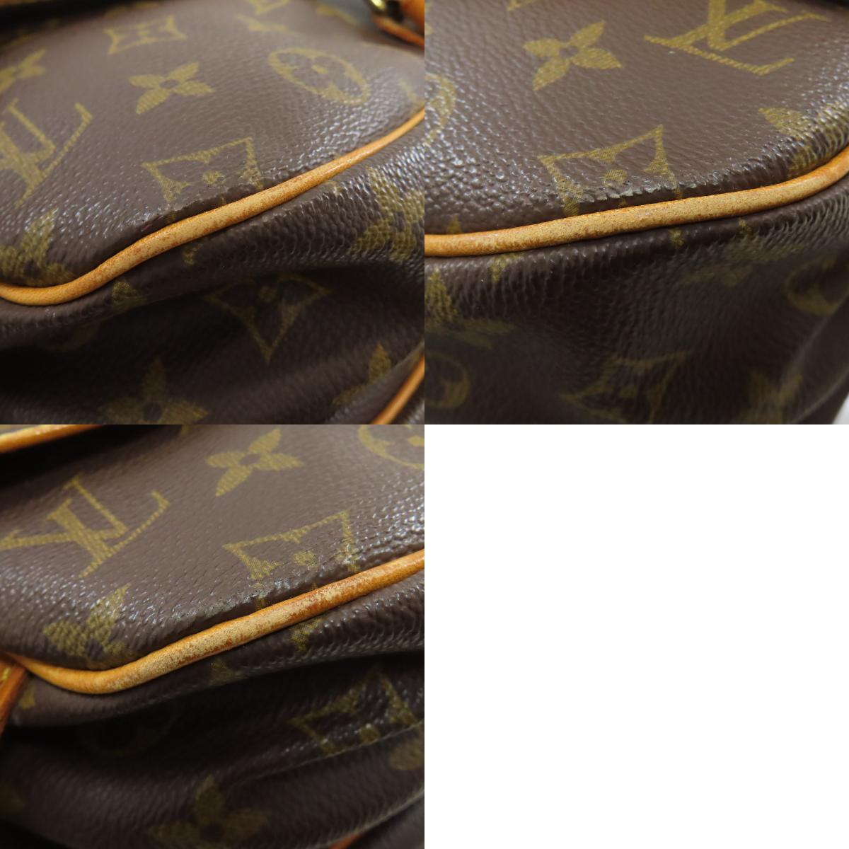 ルイヴィトン M40710 ソミュールMM ショルダーバッグ モノグラムキャンバス レディース 【中古】【LOUIS VUITTON】