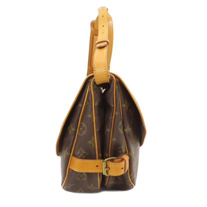 ルイヴィトン M40710 ソミュールMM ショルダーバッグ モノグラムキャンバス レディース 【中古】【LOUIS VUITTON】