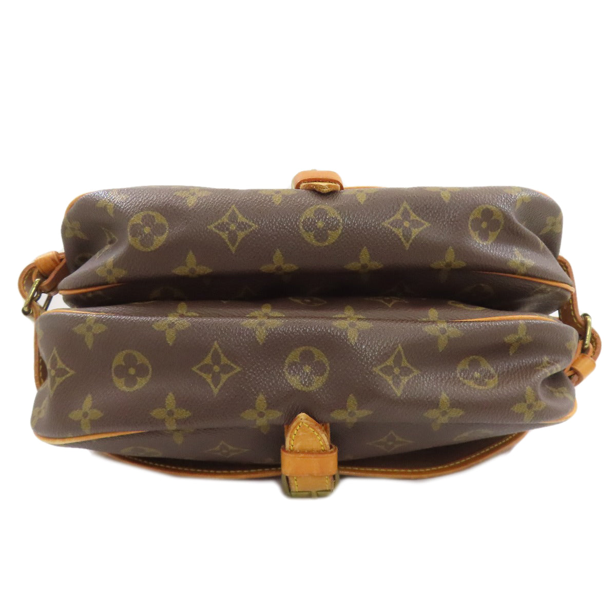 ルイヴィトン M40710 ソミュールMM ショルダーバッグ モノグラムキャンバス レディース 【中古】【LOUIS VUITTON】