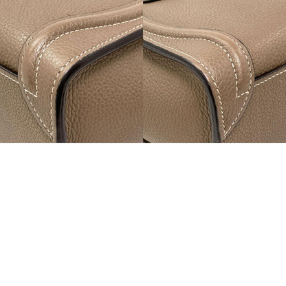 CELINE Luggage nano 2 WAY Handbag Calf Ladies [Used]