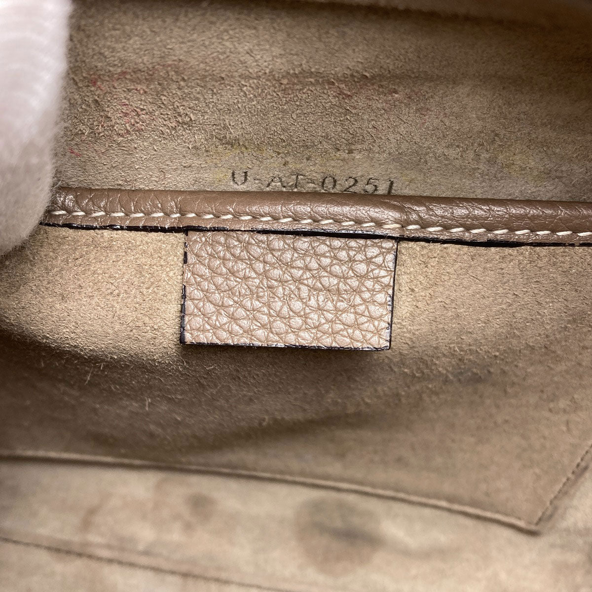 CELINE Luggage nano 2 WAY Handbag Calf Ladies [Used]