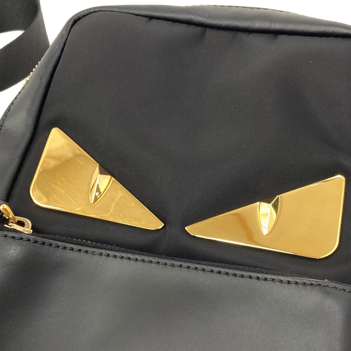 FENDI monster body bag Nylon LeatherLadies [Used]