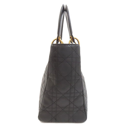 CHRISTIAN DIOR Lady Dior Handbag Calf Ladies [Used]