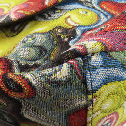 CHRISTIAN DIOR Kenny Scharf Collaboration 2-Way Saddle Tote Bag Canvas Ladies [Used]
