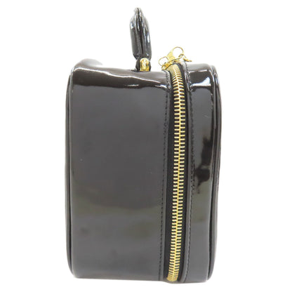 CHANEL Vanity COCO Mark GoldHardware 2WAY Handbag Patent leather Ladies [Used]